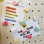 3D新年装饰波普艺术磁贴