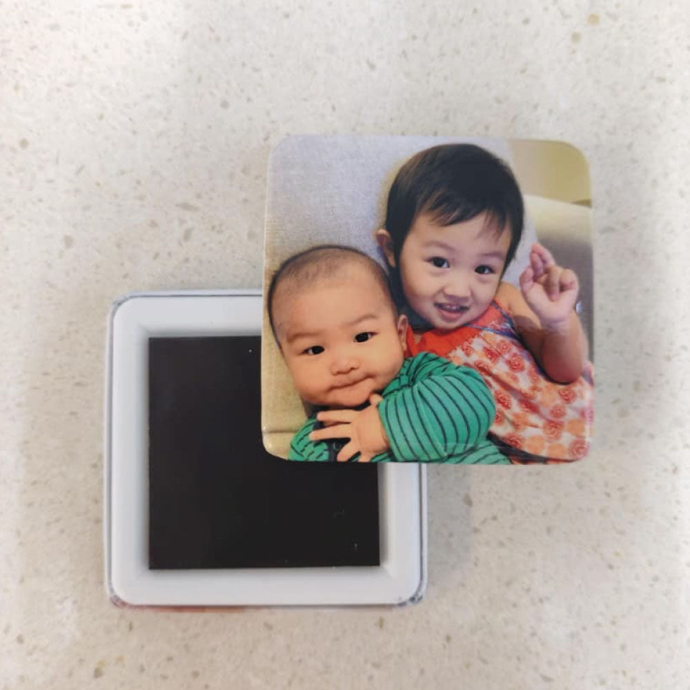 Square Photo Fridge Magnets
