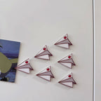 3D Paper Airplane Pop-Art Magnets (3pcs)