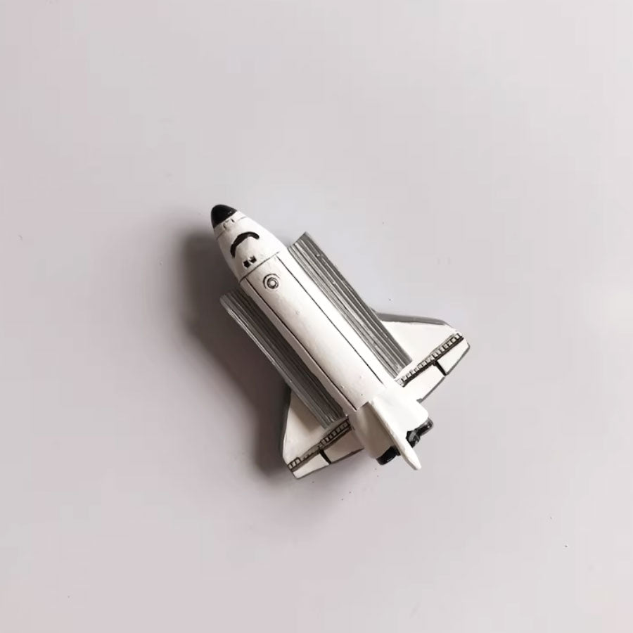 3D太空人波普艺术磁贴