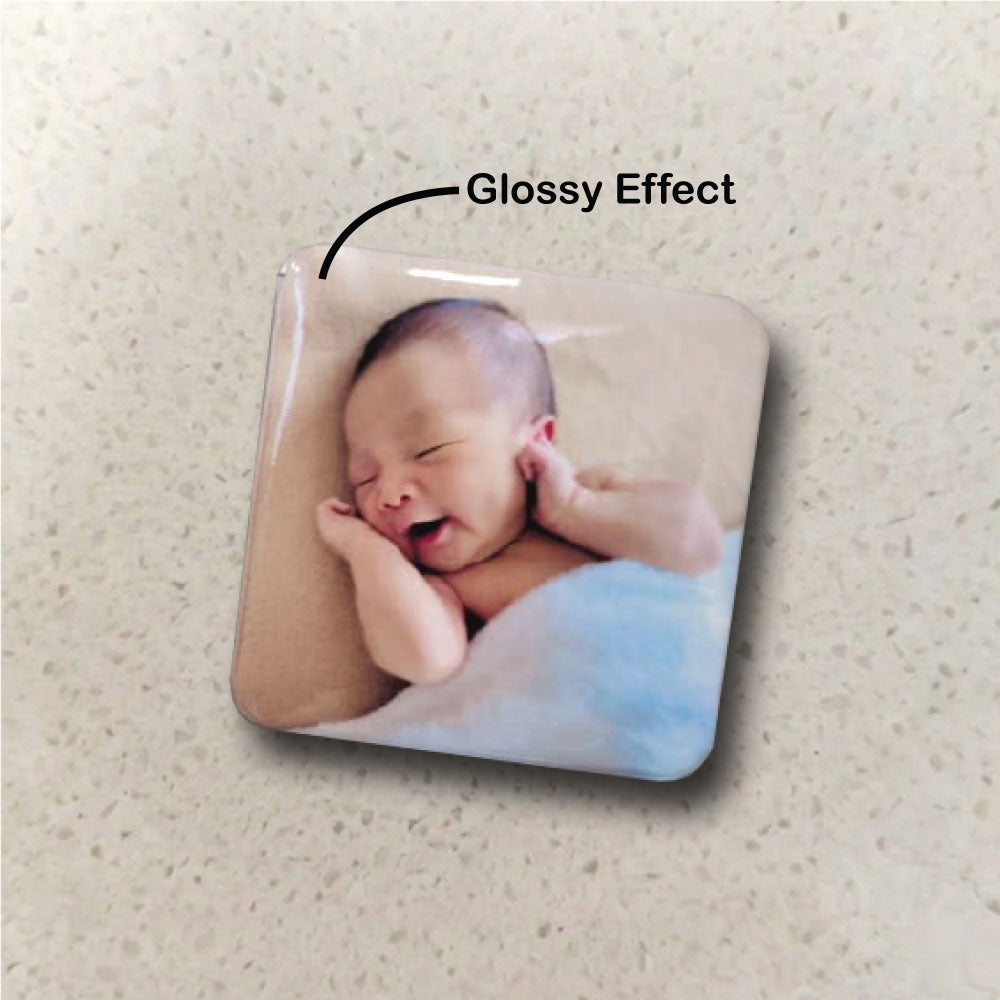 Square Photo Fridge Magnets